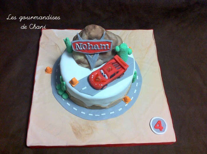 Gâteau Cars 3