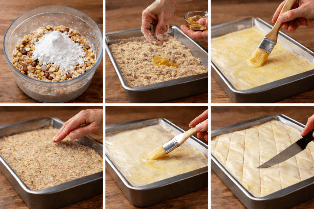 farce aux amandes