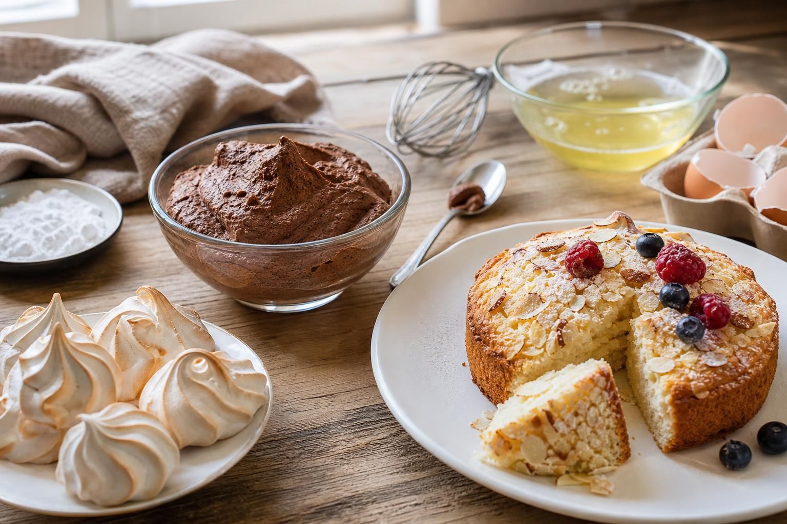 découvrez des recettes sucrées simples et gourmandes pour utiliser 4 blancs d'œufs. idées délicieuses et faciles à réaliser pour ne rien gaspiller en cuisine !