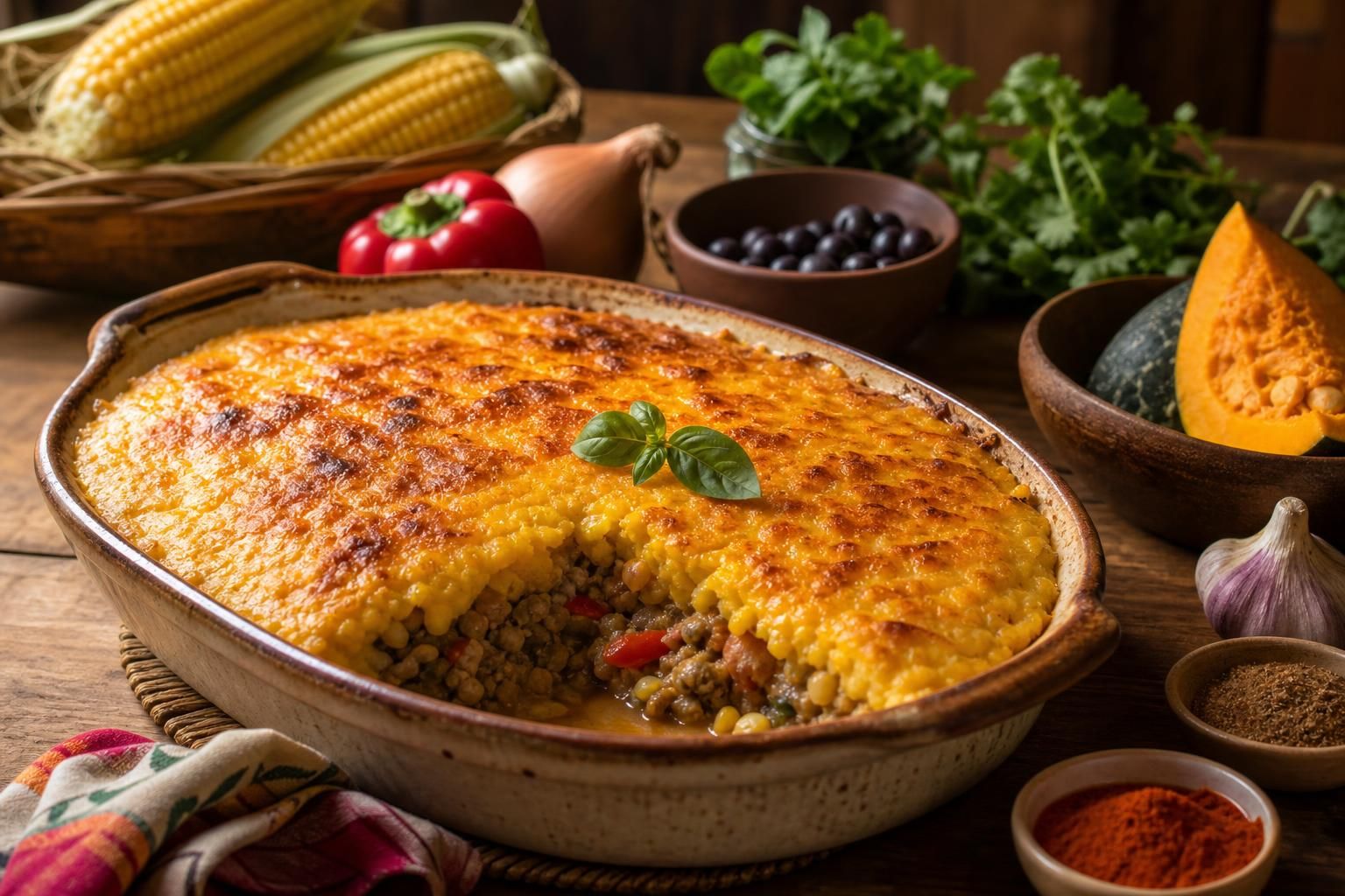 découvrez notre recette facile et gourmande de pastel de choclo maison, un plat chilien traditionnel à base de maïs sucré, viande et épices, parfait pour régaler toute la famille.