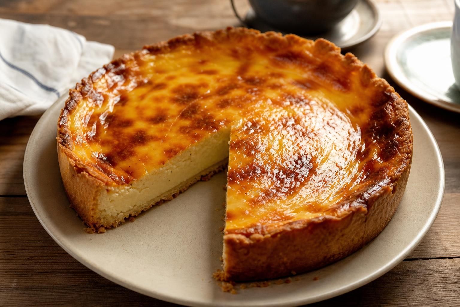 découvrez notre recette facile de flan pâtissier crémeux à réaliser chez vous pour un dessert gourmand et maison inratable.