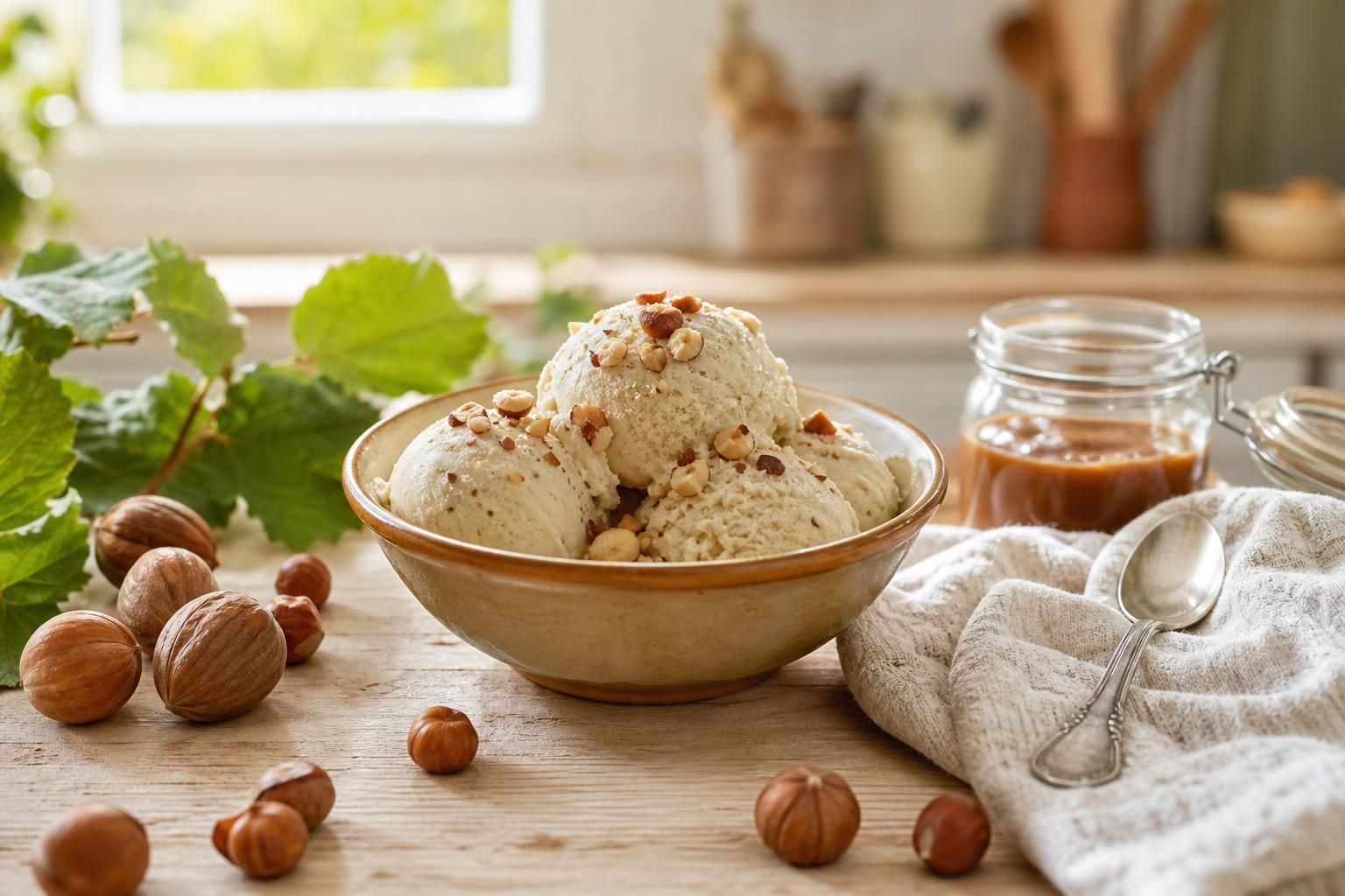 découvrez notre recette facile de glace noisette maison pour un dessert gourmand et rafraîchissant. idéale pour les amoureux de saveurs authentiques et simples à réaliser.