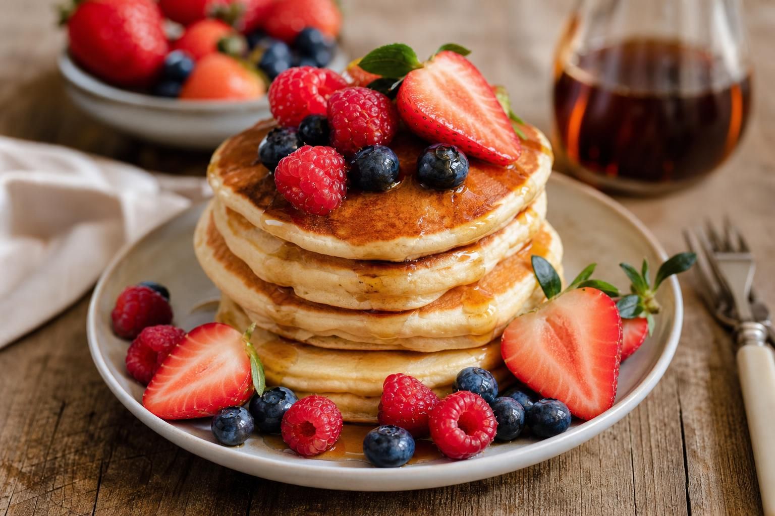 découvrez une recette simple et rapide pour préparer des pancakes moelleux, parfaits pour un petit-déjeuner gourmand et réussi.