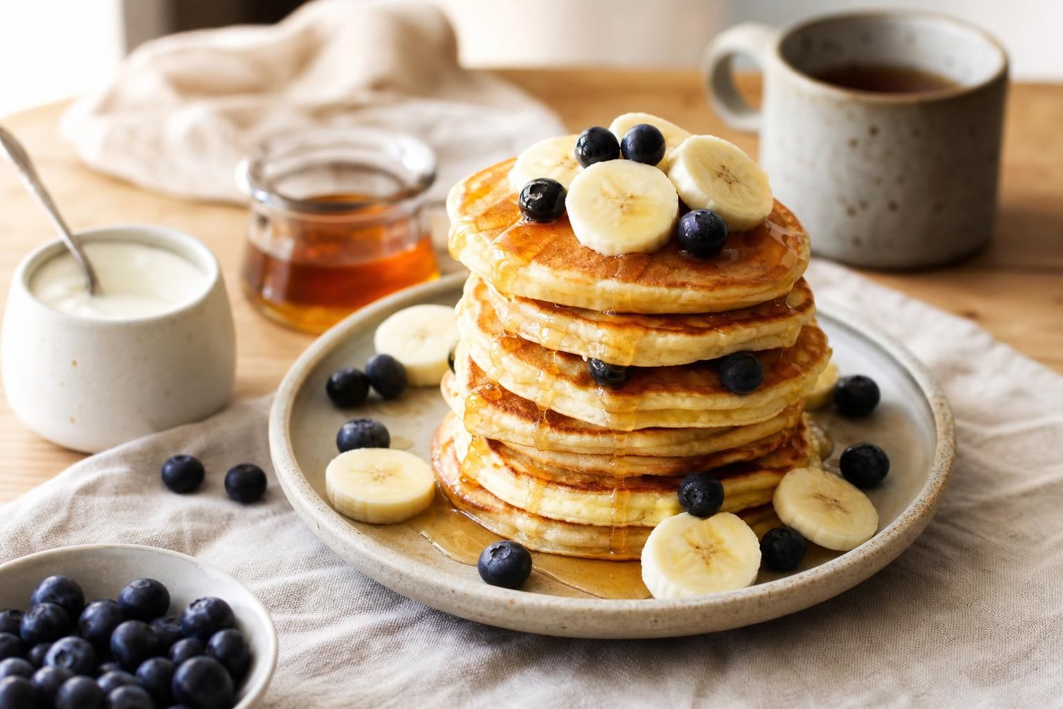 découvrez une recette simple et rapide pour préparer des pancakes moelleux, parfaits pour un petit-déjeuner gourmand et réussi.