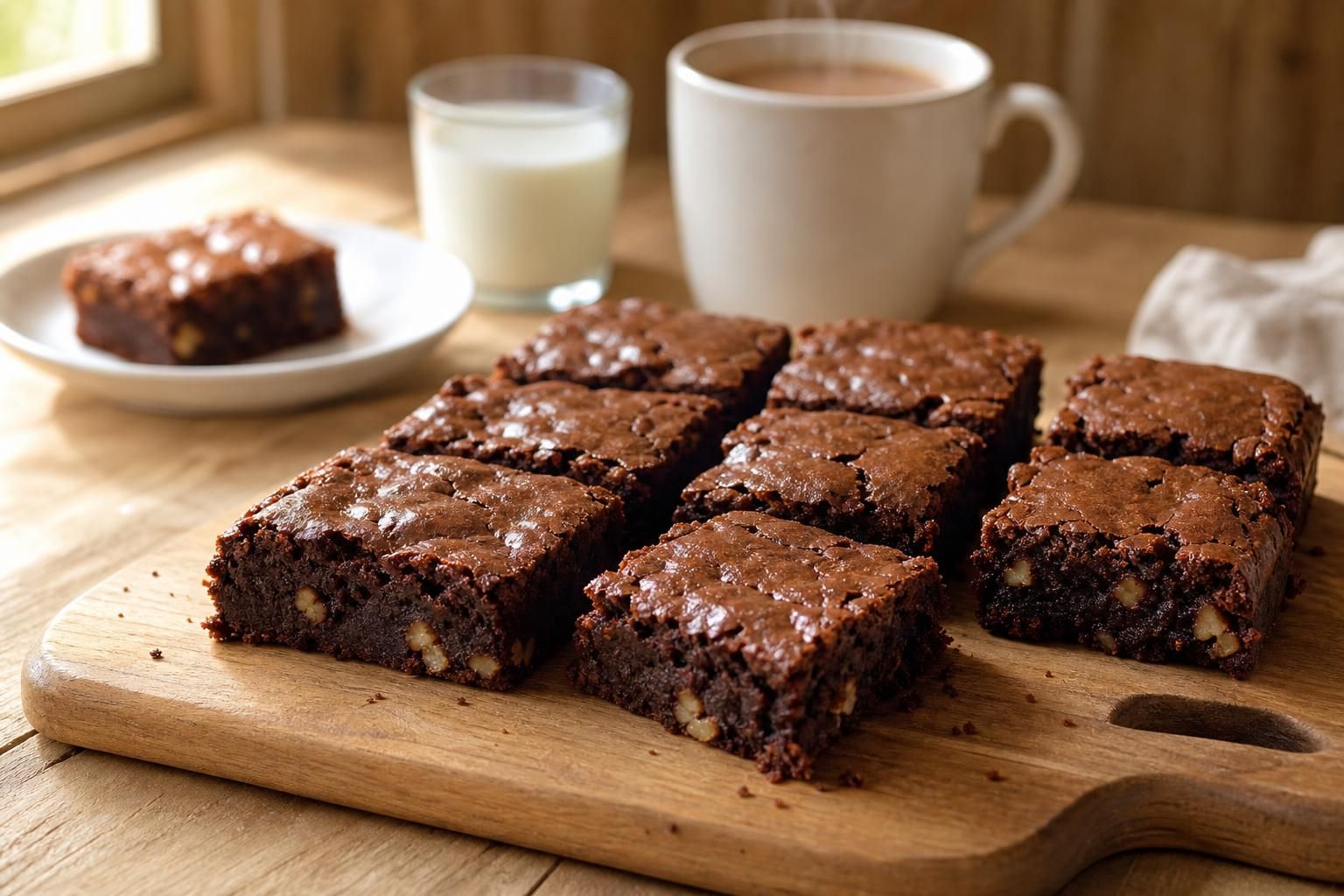 découvrez notre recette facile pour préparer des brownies moelleux et délicieux, parfaits pour toutes les envies gourmandes.