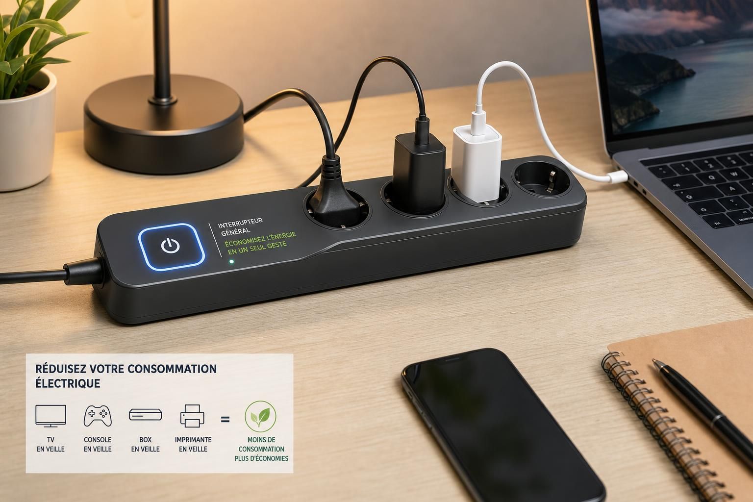 découvrez comment les appareils en veille continuent de consommer de l'électricité même lorsqu'ils sont éteints, et apprenez des astuces pour réduire cette consommation invisible.