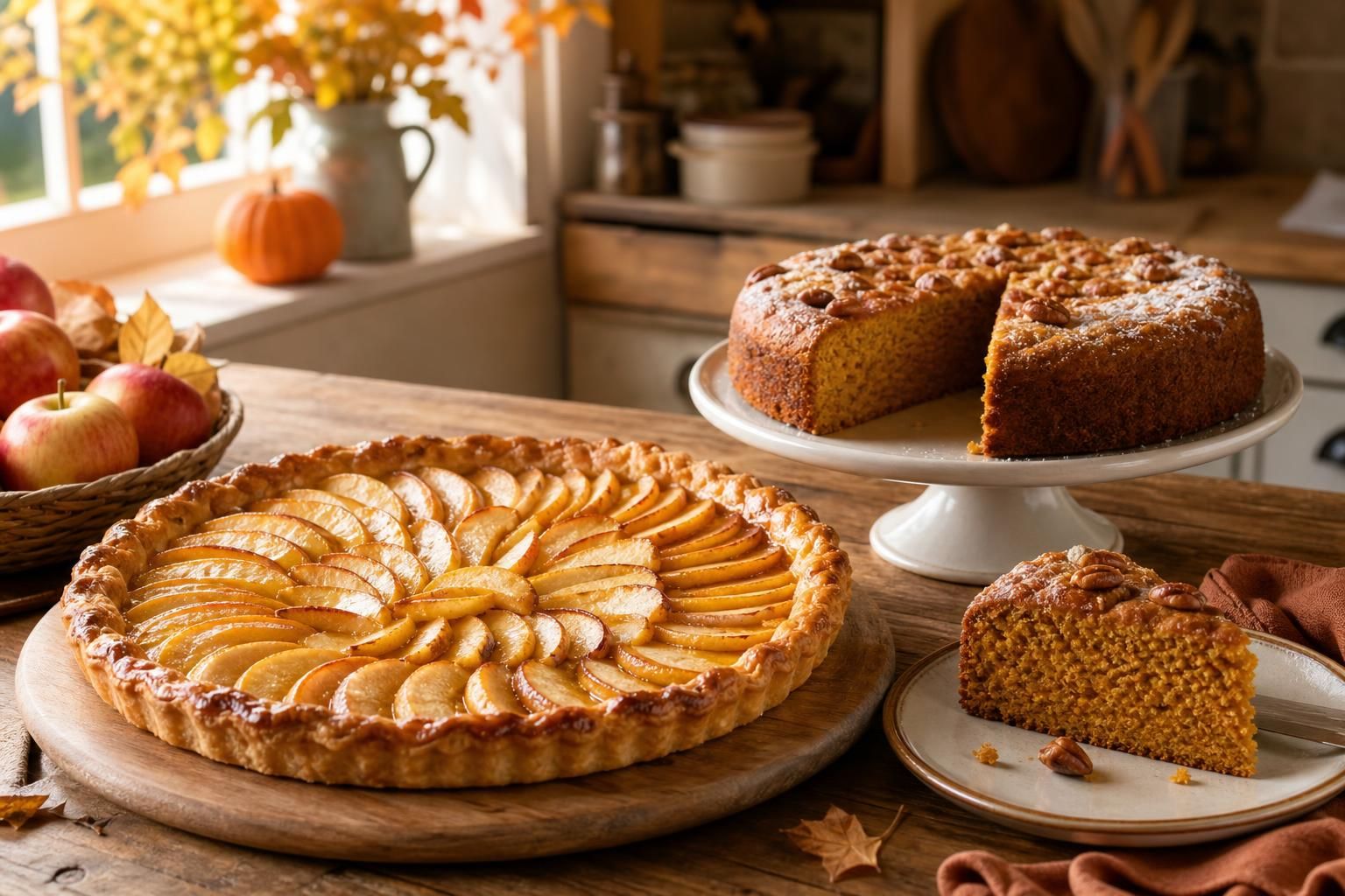 découvrez des desserts d'automne gourmands et faciles à préparer pour régaler toute la famille avec des saveurs chaleureuses de la saison.