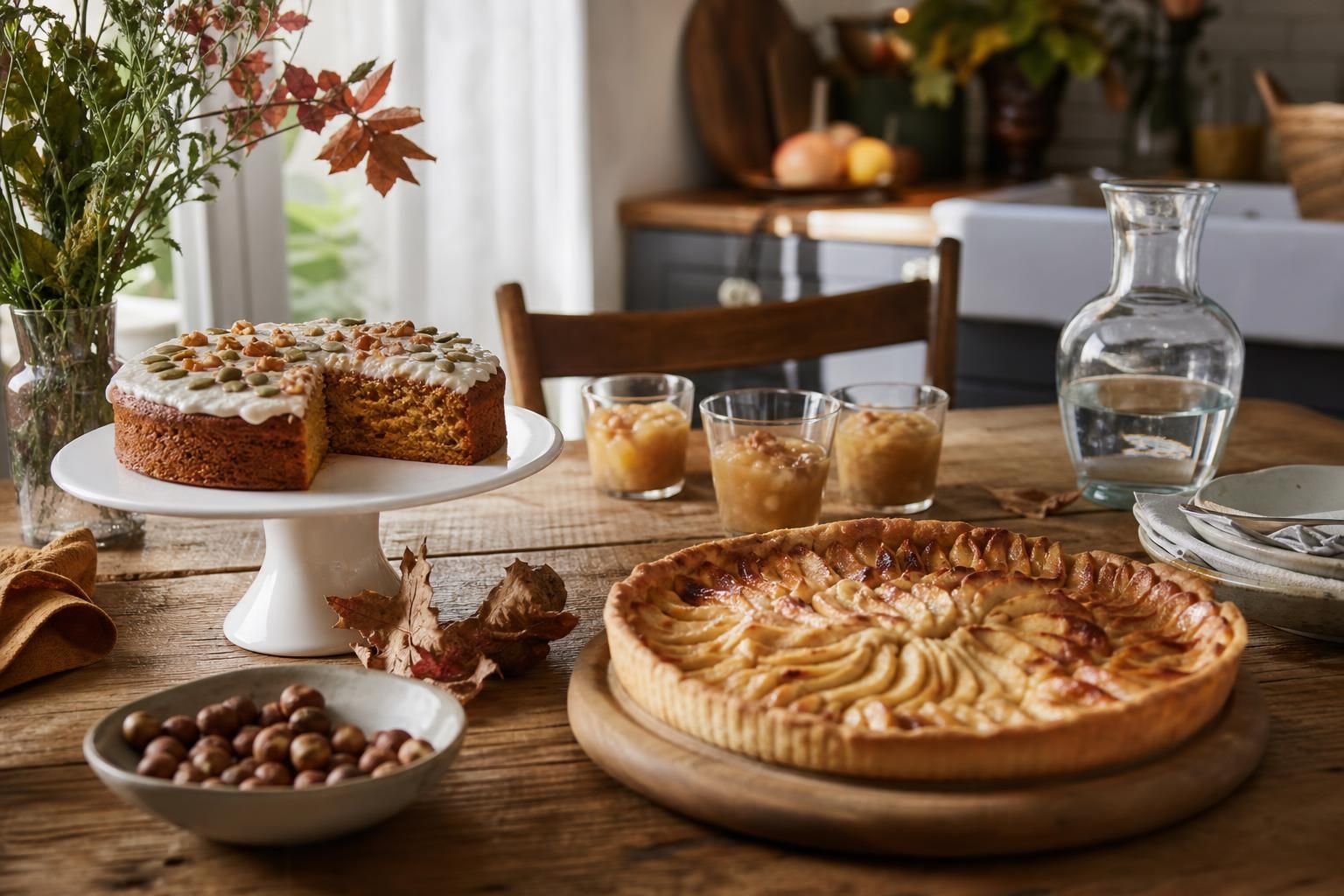découvrez des desserts d'automne gourmands et faciles à préparer, parfaits pour savourer les saveurs de la saison avec simplicité et plaisir.