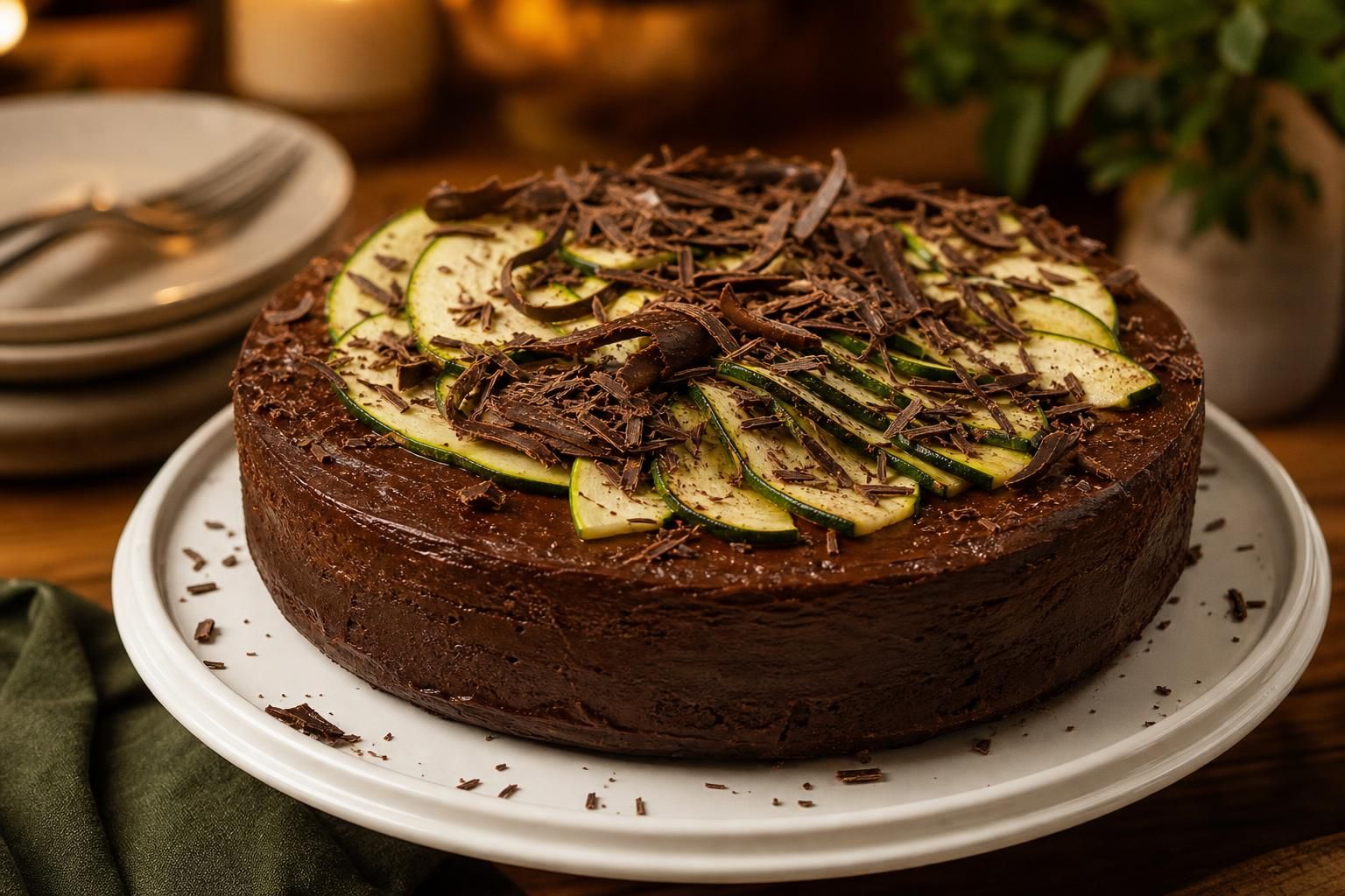 découvrez une recette originale et gourmande de gâteau au chocolat et courgettes, alliant saveurs riches et texture moelleuse pour un dessert surprenant et délicieux.