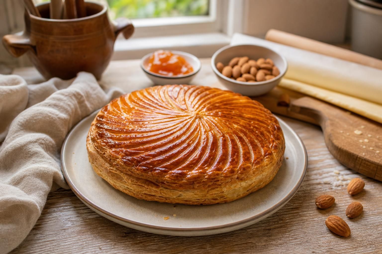 découvrez la recette traditionnelle du pithiviers, un classique incontournable de la pâtisserie française alliant pâte feuilletée croustillante et une délicieuse garniture sucrée.