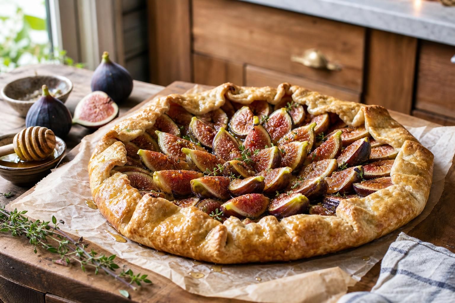 découvrez notre recette simple et savoureuse de tarte rustique aux figues et miel, parfaite pour un dessert gourmand et facile à préparer.